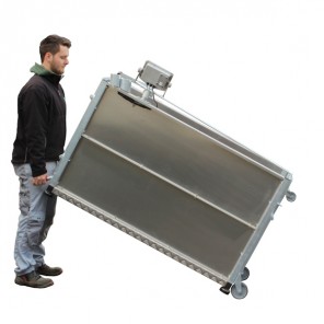 Mobile weighing cage