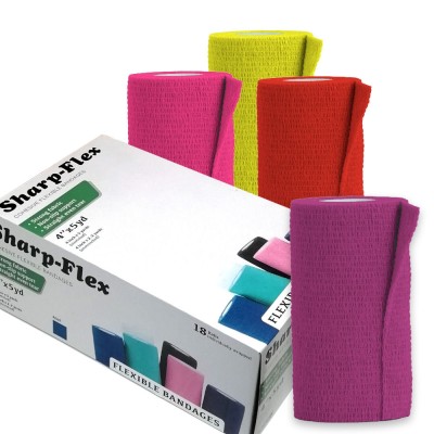 SHARPFLEX Veterinary cohesive bandages - 10 cm x 4,5 m